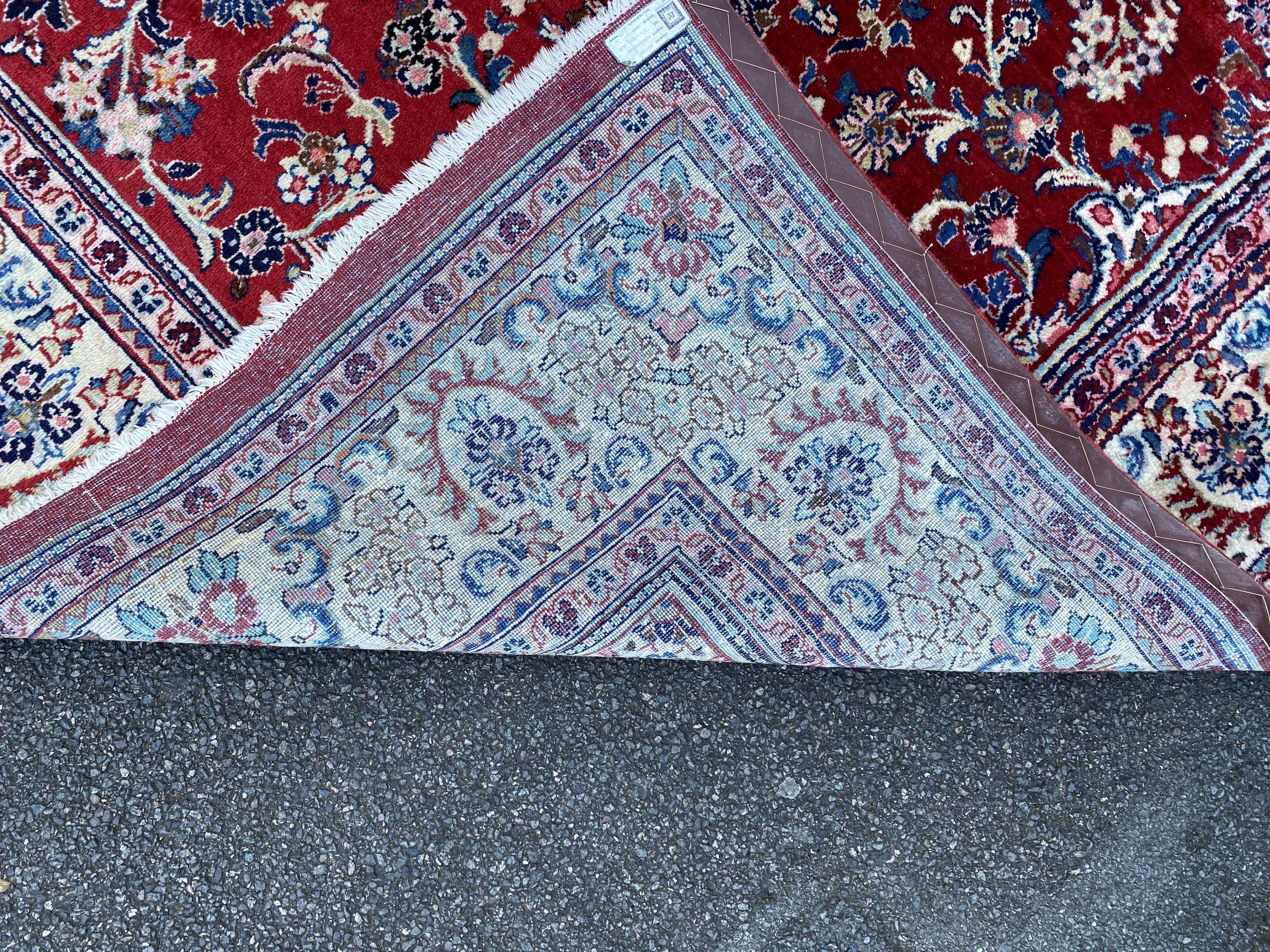 A Persian Mahal red ground carpet, 410 x 319cm